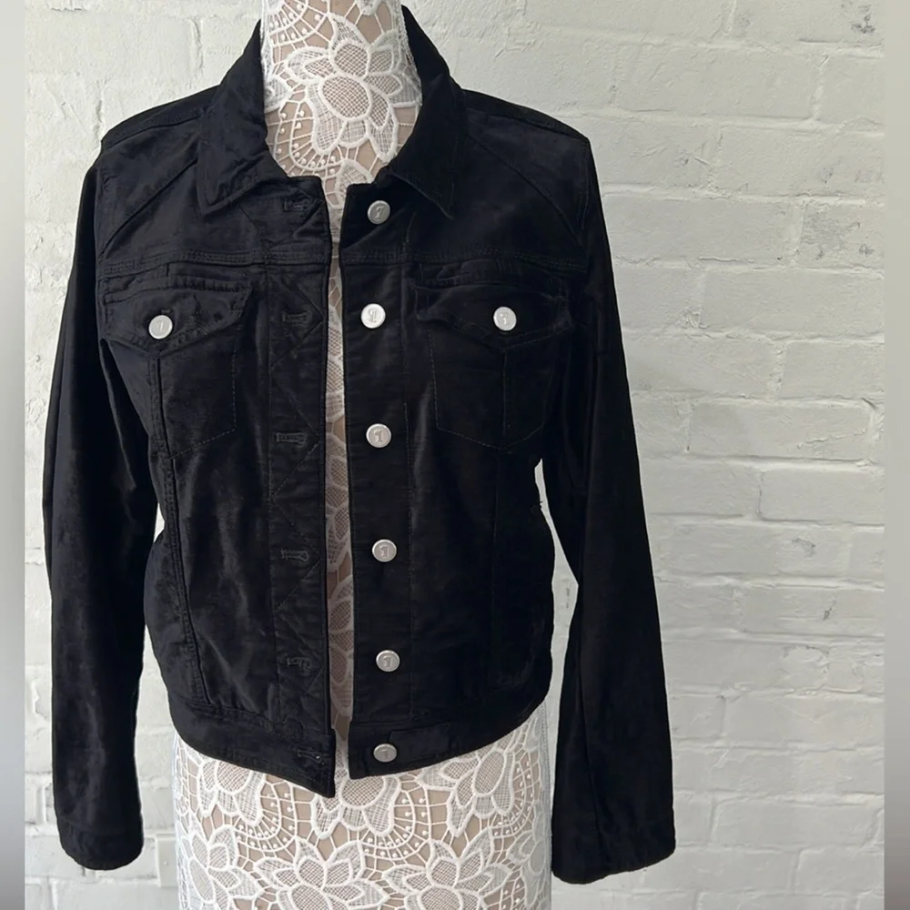 Pilcro and the Letterpress Velour Jacket - Picture 3 of 7